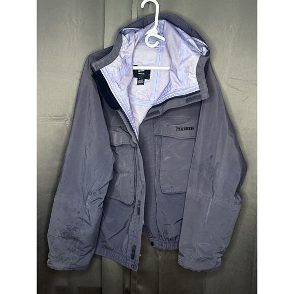 Simms Guide G3 Fly Fishing Gore-Tex Shell Jacket Wading Coat Men’s Size XXL